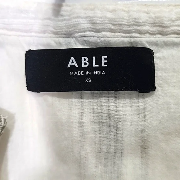 Able 100% cotton Caralyn midi dress size XS - Picture 4 of 6